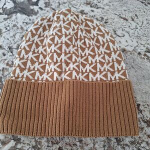 MICHAEL Michael Kors‎ Tan/ White logo hat